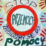 Stop przemocy - plakat konkursowy